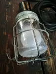 Old portable lamp