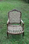 Old rope armchair