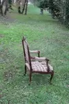 Old rope armchair