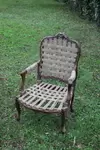 Old rope armchair