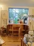 Old rough sanded sideboard