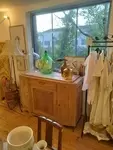 Old rough sanded sideboard