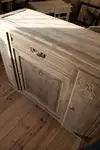 Old rough sanded sideboard