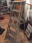 Old stepladder