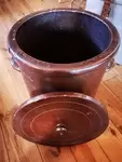 Old stoneware pot