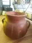 Old terracotta jug