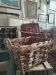 Old wicker basket 
