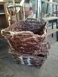 Old wicker basket 