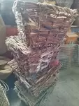 Old wicker basket 