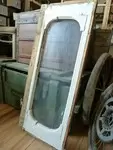 Old wooden frame window