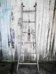 Old wooden ladder