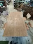Old wooden table