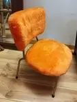 Chaise Pelfran enfant orange