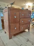 Original 50s design chest of drawers