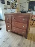 Original 50s design chest of drawers