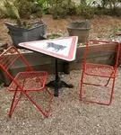 Outdoor table