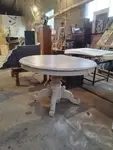 Oval center table, 20th century