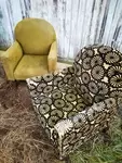 Pair of 1950s armchairs