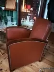 Pair of 50s club chairs