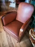 Pair of 50s club chairs