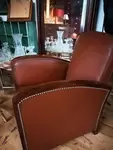Pair of 50s club chairs