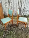Pair of 60s design chairs