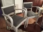 Pair of armchairs