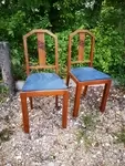 Pair of art deco chairs