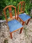 Pair of art deco chairs