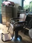 Pair of barber chairs