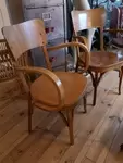 Pair of Baumann armchairs