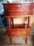 Pair of bedside table 60s