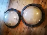 Pair of bubble portholes