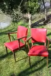 Pair of designer armchairs 60