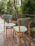 Pair of designer chairs