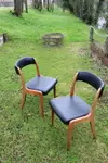 Pair of designer chairs 70