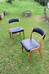 Pair of designer chairs 70