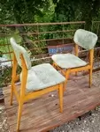 Pair of designer chairs