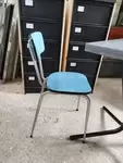 Pair of formica chairs 60s 70s