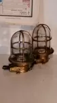 Pair of gangway lamps