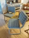 Pair of Strafor armchairs