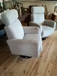 Pair of tulip armchairs