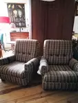 Pair of vintage armchairs