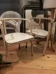 Pair of vintage children's chairs