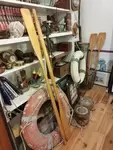 Pair of vintage oars