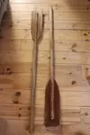 Pair of vintage tender oars 