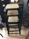 Pair of workshop stools