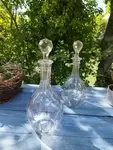 Pair of Porto decanters