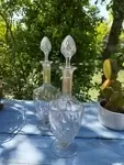 Pair of Baccarat decanters