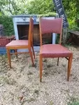 Pair of 60s designer chairs